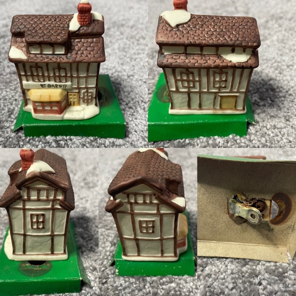 Dept. 56 Ornament Clip-On  Lite-Up Retired 1984 Dickens Lot 4 for Mini Lights - Picture 4 of 6